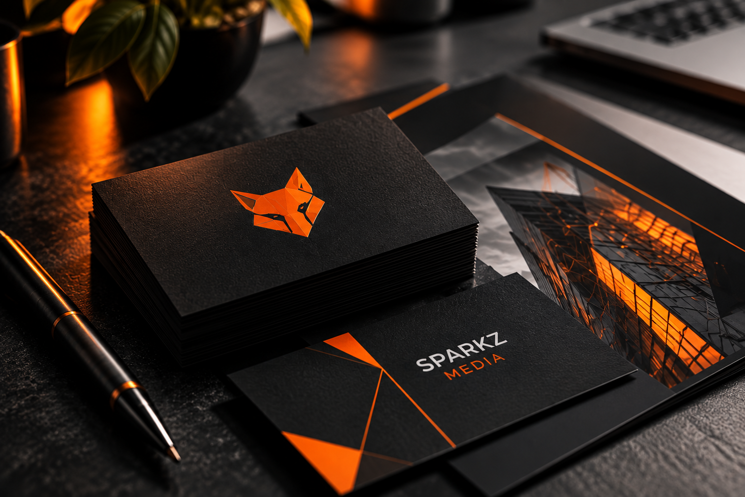 Printdesign und Geschäftsausstattung von Sparkz Media